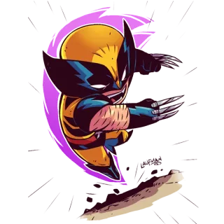 Superheroes MDC telegram stickers