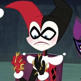 ✨ 8eac4631 Harley Quinn Harley Quinn, DC Comics, Cartoon, Nar, Schurk, Vrouwelijk personage telegram sticker