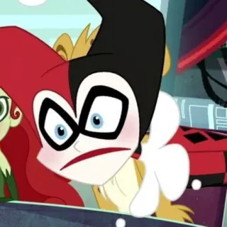 ✨ f410f9ee Harley Quinn Harley Quinn, DC Comics, Cartoon, Superheld, Animatie telegram sticker