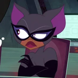 ✨ f477896a Batgirl superheld, cartoon, DC Comics, Batgirl, animatie telegram sticker