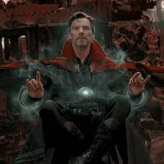 🕸 e2f6f87b Doctor Strange Doctor Strange, Marvel, superhero, magic, character, movie telegram sticker