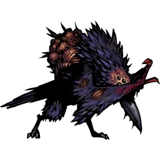 🐣 9449f4ef potwór, horror, stworzenie, mroczny, fantasy, gore, krew telegram sticker