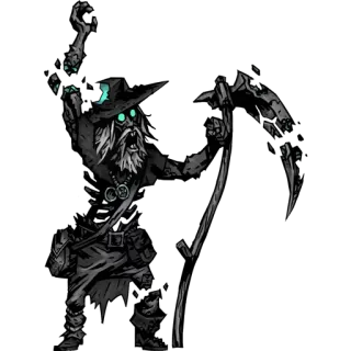 😮 bd96d441 czarodziej, potwór, nieumarły, laska, horror, fantasy, gra telegram sticker