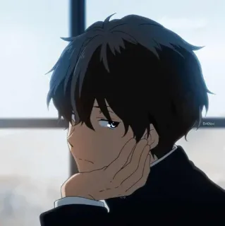 ➖ 008e8115 Anime, Junge, Porträt, Manga, Teenager telegram sticker