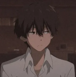 ➖ 2606b978 Anime, Junge, Cartoon, Figur, Porträt, Jugend telegram sticker