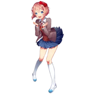 Doki Doki Literature Club! whatsapp stickers