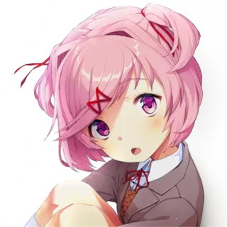 Doki Doki Literature Club Stickers telegram stickers