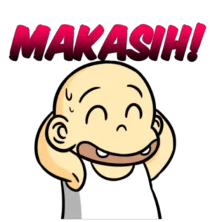 🚒 2e000a43 MAKASIH! telegram sticker