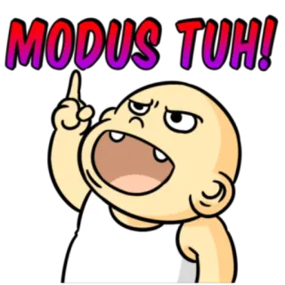 🚍 8fb683e7 MODUS TUH! telegram sticker
