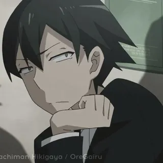 depression anime • by @animestickersii telegram stickers