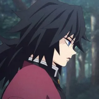 😒 fddc619c Giyu Tomioka Demon Slayer Anime, Demon Slayer, Giyu Tomioka, Manga, Animación telegram sticker