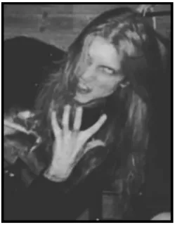 🤚 6d72a1b8 Black metal, Música, Pessoa, Mulher, Assustador telegram sticker