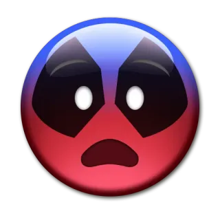 😨 130496f4 emoji, arrabbiato, frustrato, triste, dispiaciuto telegram sticker