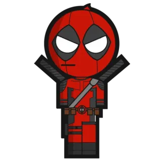 DEADPOOL @amadolls telegram stickers
