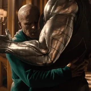 🤗 02a25a22 Deadpool deadpool, colossus, peluk, marvel, film, persahabatan telegram sticker