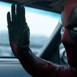 ✋ 1a70fee5 Deadpool Deadpool, film, superhero, Marvel, jari tengah, gestur telegram sticker