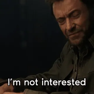 😒 9af9c55b I'm not interested tidak tertarik, ekspresi, tidak minat, reaksi telegram sticker