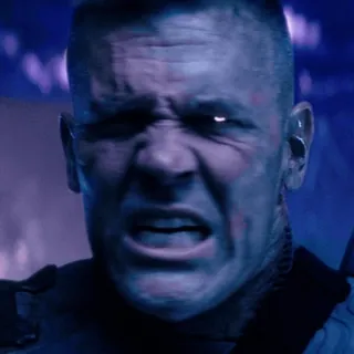 😱 dfe38ec4 tentara, karakter film, marah, militer, aksi, perang telegram sticker