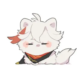 🌟 08167ddb kot, anime, słodki, kreskówka, zwierzę, kawaii telegram sticker