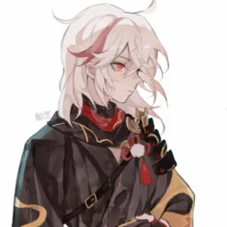 🌟 1e7b816e Kaedehara Kazuha Genshin Impact Anime, Genshin Impact, Kazuha, Kaedehara Kazuha, Gra wideo, Postać telegram sticker