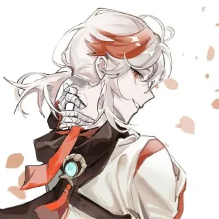 🌟 624179f6 Kaedehara Kazuha Genshin Impact Anime, Postać, Genshin Impact, Kazuha, Kaedehara Kazuha telegram sticker