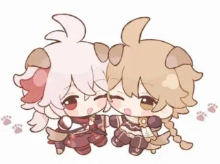 Кадзуха зайчик @mpankm :: @fStikBot telegram stickers