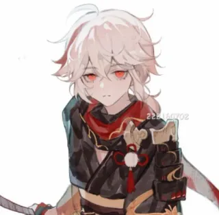 🌟 ab7d171a Kaedehara Kazuha Genshin Impact Anime, Postać, Gra, Genshin Impact, Kaedehara Kazuha, Kazuha telegram sticker