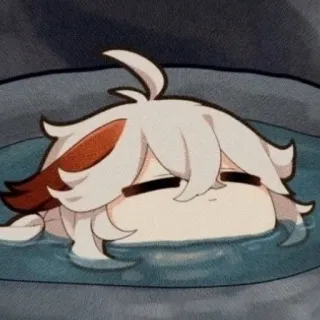 🌟 d6e96b6c Kaedehara Kazuha Genshin Impact Anime, Gra, Genshin Impact, Kaedehara Kazuha, Chibi, Słodkie telegram sticker