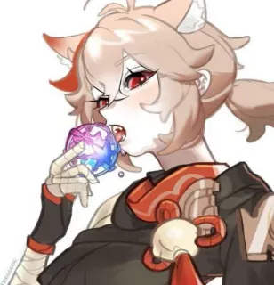 🌟 dbc7a75d Anime, Fanart, Kreskówki, Kawaii telegram sticker