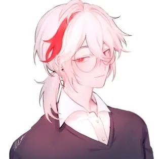 🌟 e91a9699 Kaedehara Kazuha Genshin Impact Anime, Genshin Impact, Kaedehara Kazuha, Postać z gry, Kazuha telegram sticker