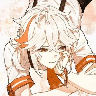 🌟 eb45a194 Kaedehara Kazuha Genshin Impact Anime, Genshin Impact, Kazuha, Gra wideo, Postać, Fanart telegram sticker