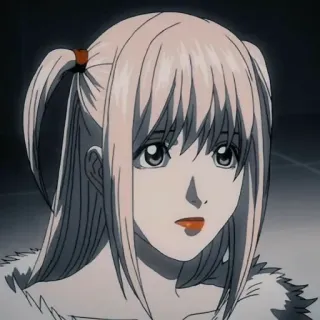 🥺 b7a04200 Misa Amane Death Note Anime, Death Note, Misa Amane, Personagem, Feminino, Loira telegram sticker