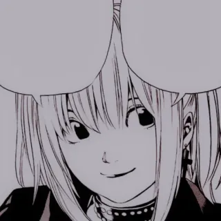 🩺 3a2c6191 Misa Amane Death Note Anime, Mangá, Personagem, Death Note, Misa Amane whatsapp sticker