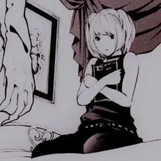🩺 9c22b8f6 Misa Amane Death Note misa amane, death note, anime, mangá, personagem, garota whatsapp sticker