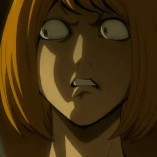 🎭 9317f42d 动漫, 害怕, 震惊, 表情, 脸 telegram sticker