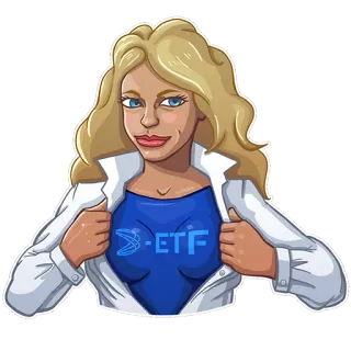 D-ETF telegram stickers