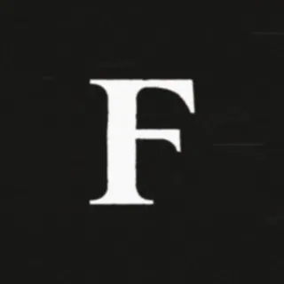 🫡 60a9bc03 F 文字, F, アルファベット telegram sticker