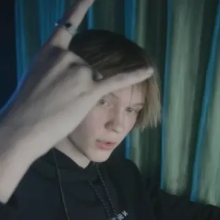 👐 514a3bad personne, geste, jeunesse, portrait, main telegram sticker