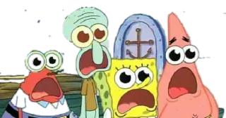 Spongebob (deeReigns) whatsapp stickers