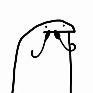 🤜 3a30457e florkofcows, omino stilizzato, cartone animato, semplice, umorismo whatsapp sticker