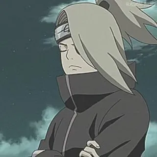 🙄 067abe9e Deidara Naruto Anime, Naruto, Deidara, Akatsuki, Sticker telegram sticker