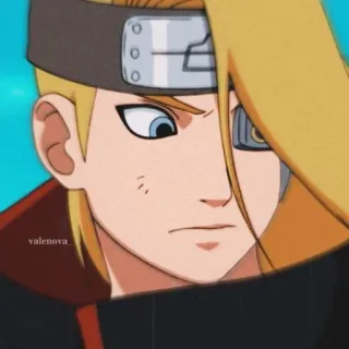 😒 62f49ffd Deidara Naruto Anime, Naruto, Deidara, Charakter telegram sticker