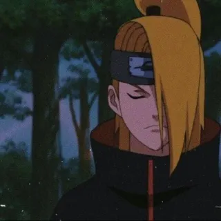 Deidara💛 :: @fStikBot whatsapp stickers