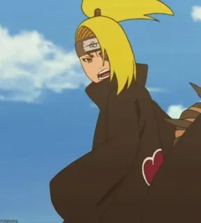 😒 9c791634 Deidara Naruto Anime, Deidara, Naruto, Charakter, Aufkleber telegram sticker