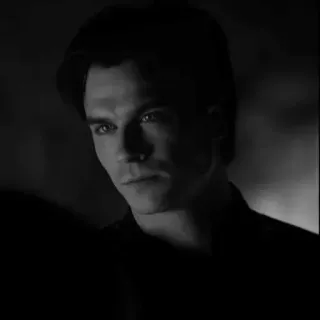 ▪️ 7d004782 pria, hitam putih, potret, aktor, laki-laki, wajah, tampan, orang telegram sticker