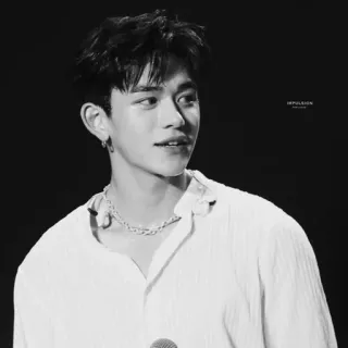🔗 b890e275 IMPULSION ผู้ชาย, คน, ภาพเหมือน, เพศชาย, นักร้อง, kpop whatsapp sticker