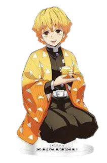 🎭 65859487 Zenitsu Agatsuma Demon Slayer ZENITSU Anime, Demon Slayer, Zenitsu, Personage, Manga telegram sticker