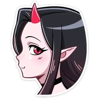 Дьяволица  2.0  @TgSticker telegram stickers