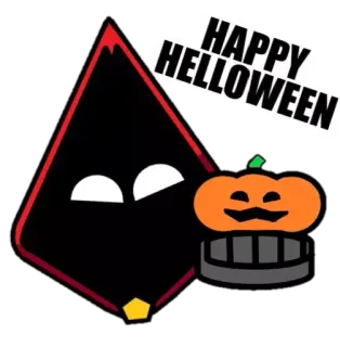 👻 3f52730e HAPPY HELLOWEEN 할로윈, 호박, 인사, 휴일 telegram sticker