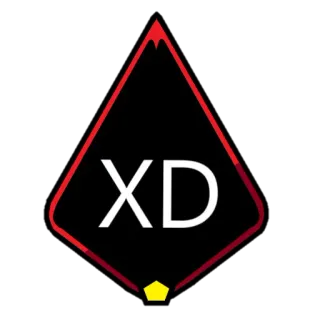 😆 85d01fb9 XD XD, 이모지, 인터넷 용어, 빨간 다이아몬드, 표정 telegram sticker